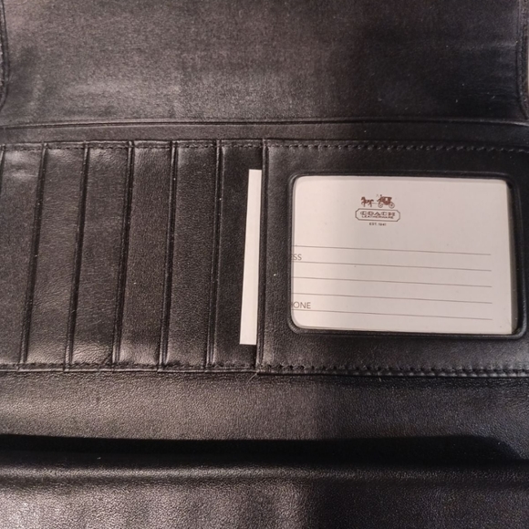 Coach Tri fold wallet - Picture 5 of 12